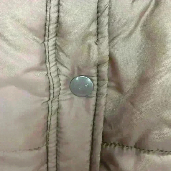 Vintage Polyester Brown Sears Puffer Vest Mens Medium - Picture 8 of 9